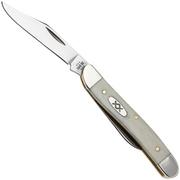 Case Medium Texas Jack 13315 Smooth Natural Bone 62087 SS, coltello da tasca