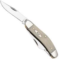 Bild für Case Sowbelly Smooth Natural Bone XX, 13318, TB6339 Stainless Steel Taschenmesser, Tony Bose Design