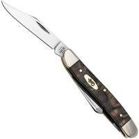 Immagine per Case Medium Stockman 14001 Smooth Black Curly Oak Wood 73087 SS, coltello da tasca