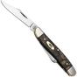 Image for Case Medium Stockman 14001 Smooth Black Curly Oak Wood 73087 SS, pocket knife