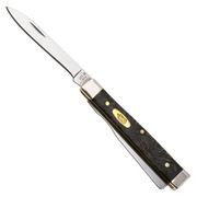 Afbeelding voor Case Baby Doc Black Curly Oak Wood, 14007, 7282SP SS zakmes