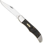Case Folding Hunter, Smooth Black Curly Oak Wood 14008, 7165 SS zakmes