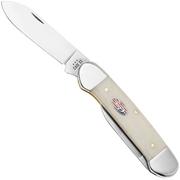 Case Canoe 14092 Smooth Natural Bone, 62131 CS pocket knife