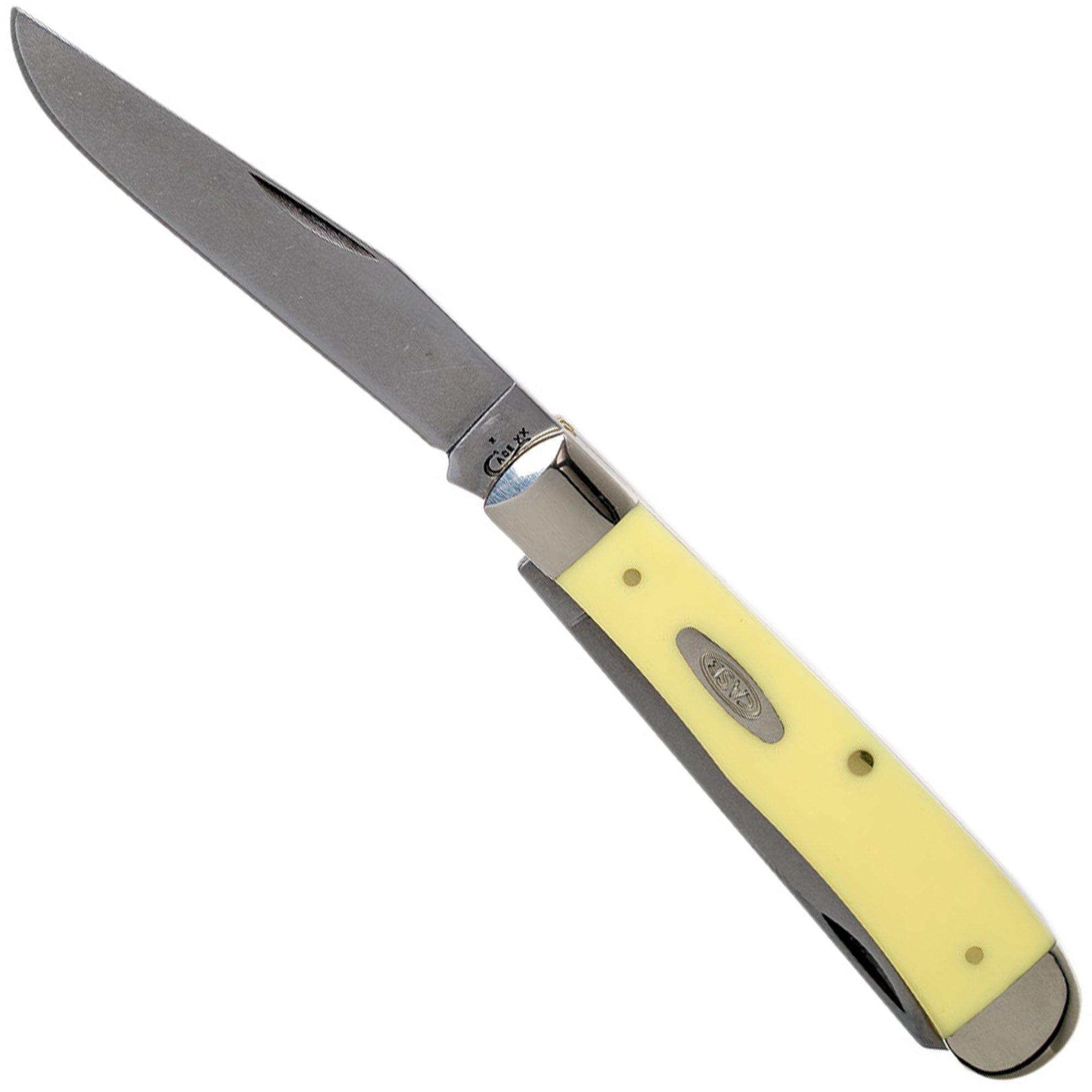 Nóż składany Case Trapper Yellow Synthetic, 00161, 3254 CV