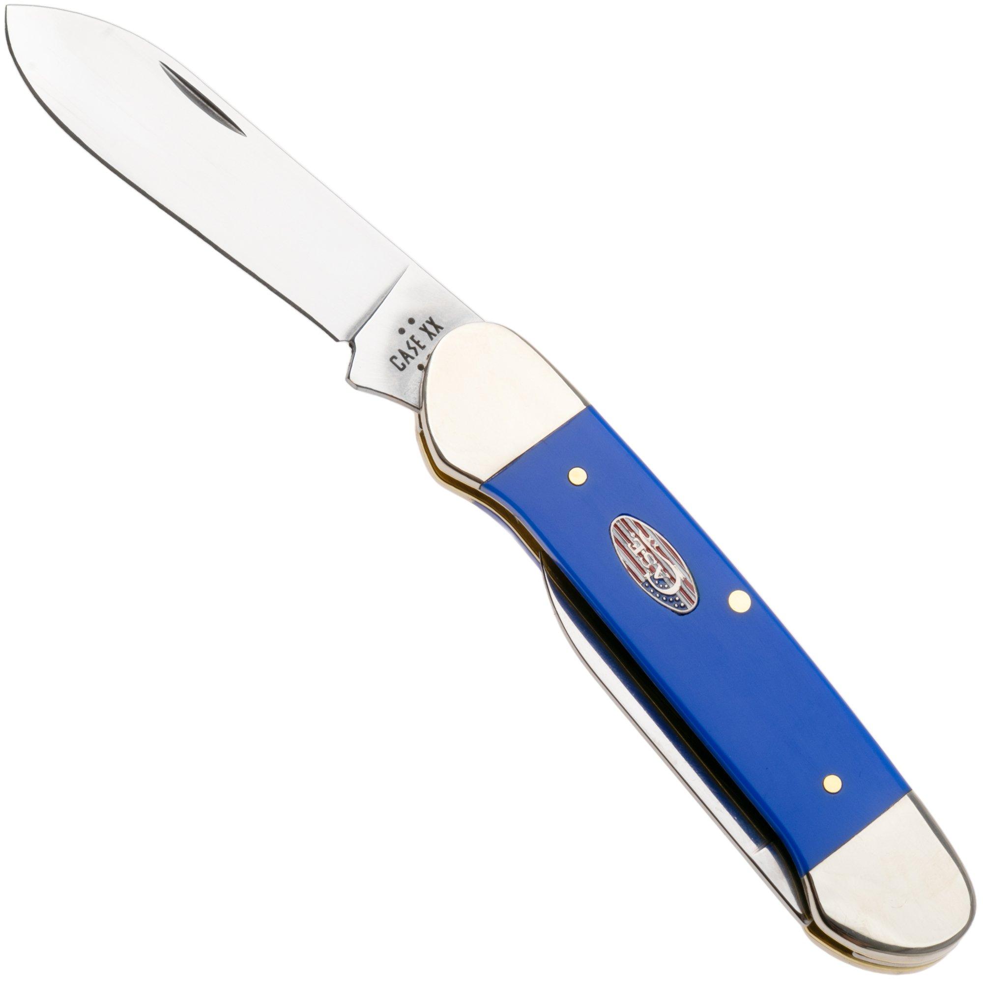 Nóż składany Case Canoe 16404 Smooth Royal Blue Synthetic, 42131 SS