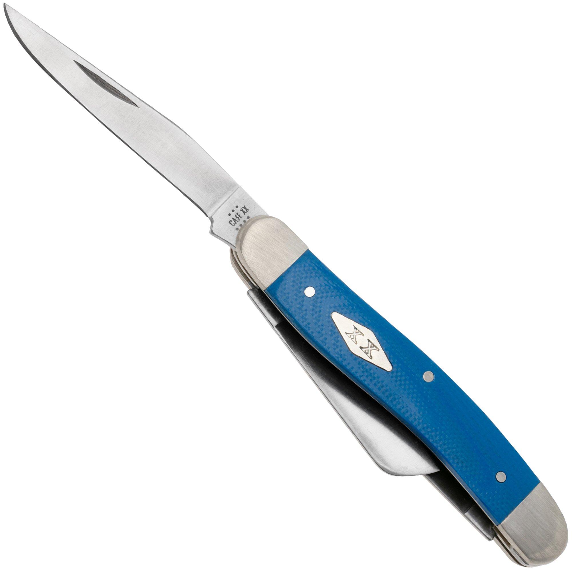 Case Mini CopperLock 16754 Blue G10, pocket knife | Advantageously