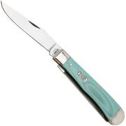 Case Trapper 18100 Smooth Seafoam Green G10 10254 SS, navaja