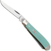 Case Mini Trapper 18101 Smooth Seafoam Green G10 10207 SS, couteau de poche