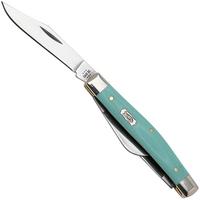 Bild für Case Medium Stockman 18102 Smooth Seafoam Green G10 10344 Stainless Steel, Taschenmesser