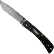 Case Sod Buster Jr. Rough Black Synthetic, 18229, 6137 SS pocket knife