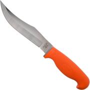 Case Utility Skinner, Orange Hunters, Textured Synthetic, 18504, LT281-6 SS fixed knife
