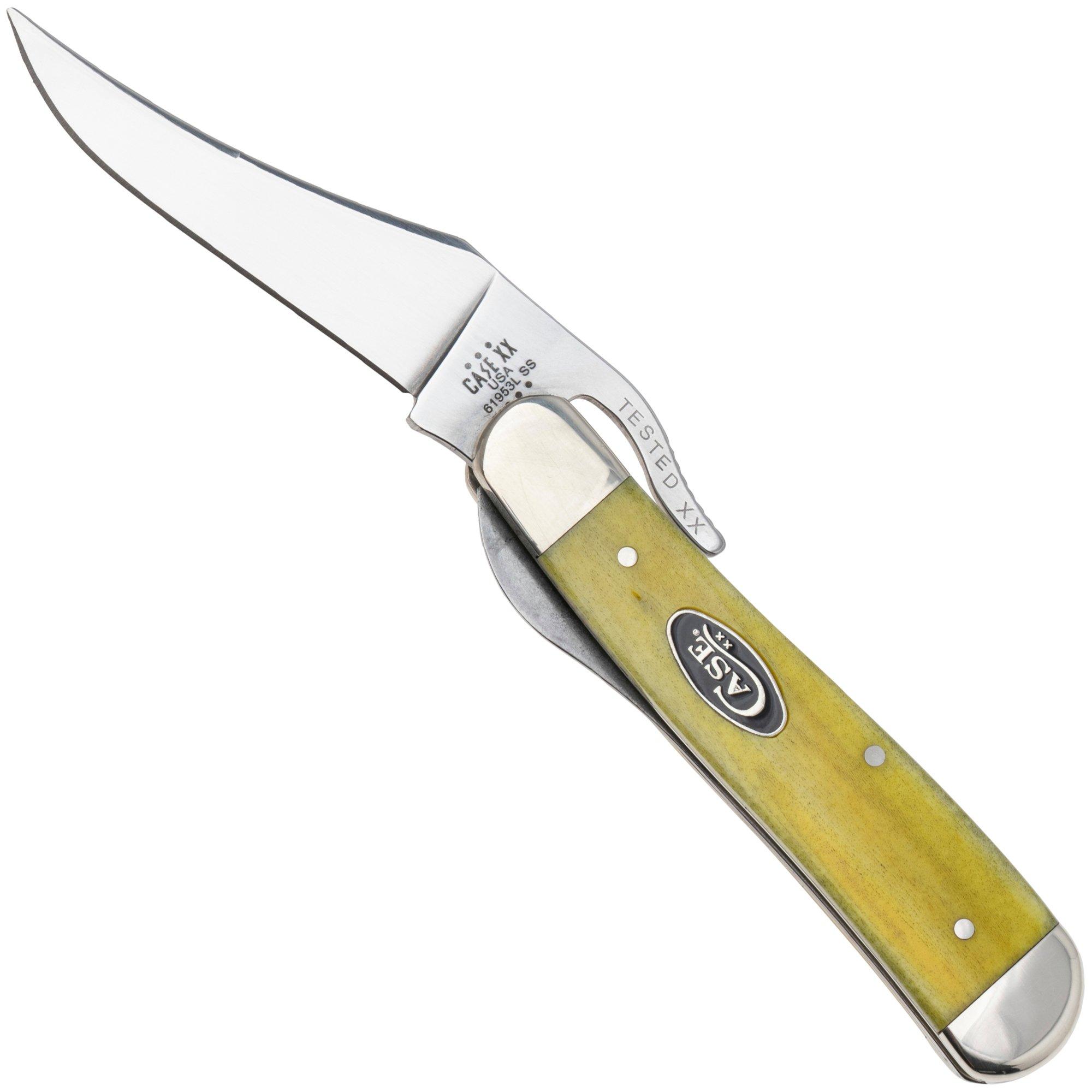 Case RussLock 20033 Smooth Yellow Bone 61953L SS, zakmes