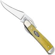 Case RussLock 20033 Smooth Yellow Bone 61953L SS, pocket knife