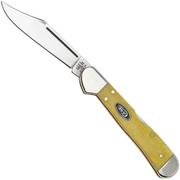 Case Mini CopperLock 20034 Smooth Yellow Bone 61749L SS, coltello da tasca