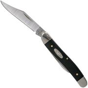 Case Working Jack Knife Jet Black Synthetic, 00220, 22087 rostfrei, Taschenmesser