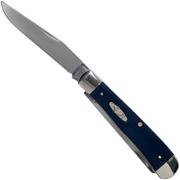 Case Trapper Navy Blue Synthetic, 23610, 4254 SS pocket knife