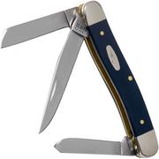 Case Medium Stockman Navy Blue Synthetic, 23612, 4318 SS pocket knife