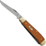 Case Mini Trapper, Smooth Canvas Micarta, 23695, 10207 SS, canivete