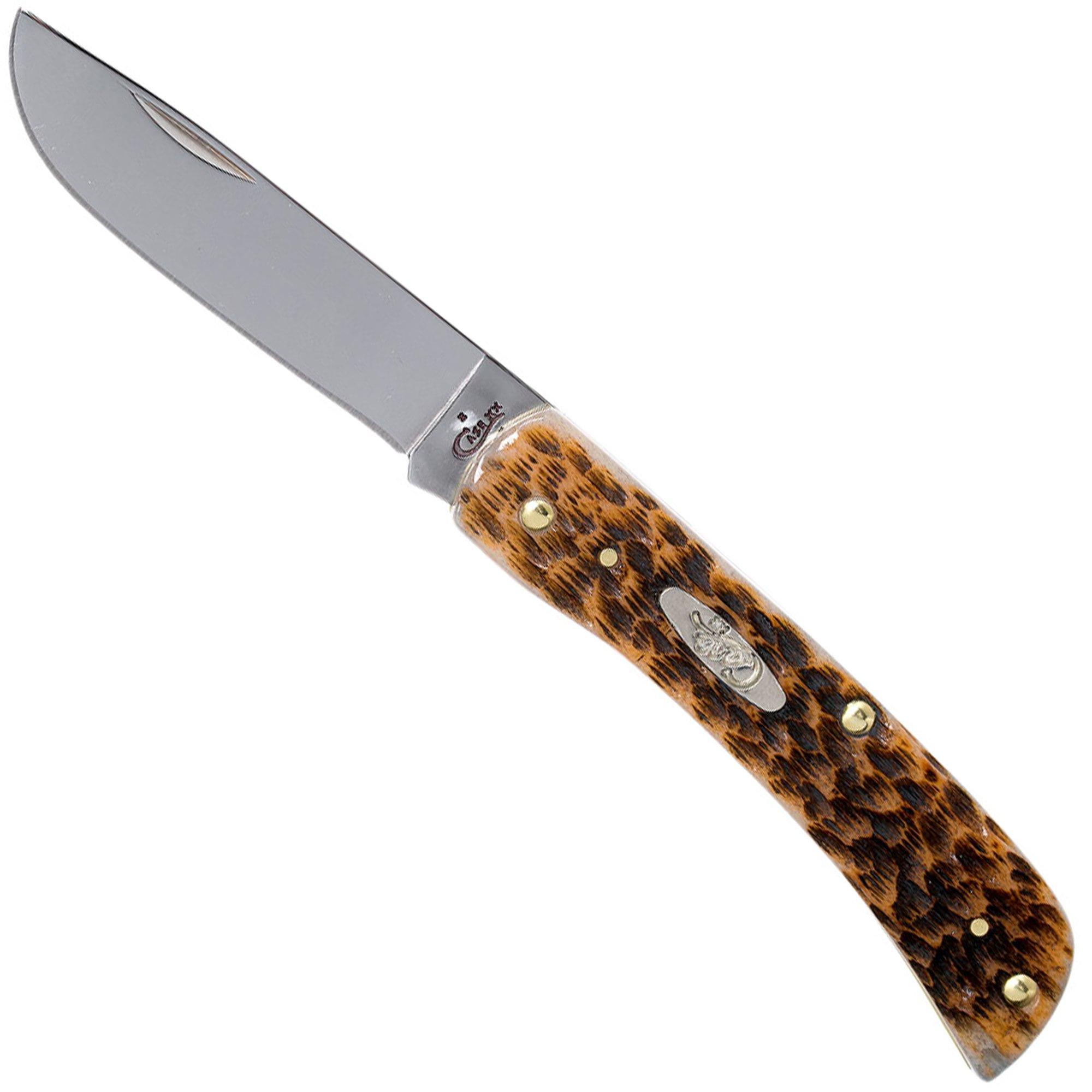 Case Sodbuster Knife 4.625 Yellow Synthetic (3138 CV) 038 - Blade HQ