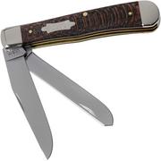 Case Trapper Black Sycamore Wood, 25570, 7254 SS pocket knife