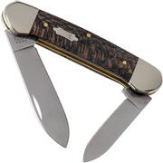Case Canoe Black Sycamore Wood, 25574, 72131 SS pocket knife