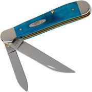 Case Copperhead Caribbean Blue Bone Sawcut, 25588, 6249W SS pocket knife