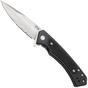 Obraz dla Nóż składany Case Marilla Black Anodized Aluminum, Black G10 Inlay, 25878, S35VN, ostrze częściowo ząbkowane