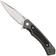Afbeelding voor Case Marilla OD Green Anodized Aluminum, Black G10 Inlay, 25879, S35VN partly serrated zakmes