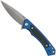 Image pour Case The Marilla, Blue Anodized Aluminum, S35VN, Black G10 Inlay, 25882 couteau de poche