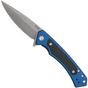 Afbeelding voor Case The Marilla, Blue Anodized Aluminum, S35VN, Black G10 Inlay, 25882 zakmes