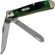 Case Mini Trapper Hunter Green Bone, Sawcut, 27662, 6207 SS pocket knife