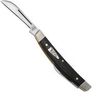 Case Small Congress 27821 Smooth Black Micarta 10268 SS navaja