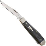 Case Mini Trapper 27822 Smooth Black Micarta 10207 SS, pocket knife