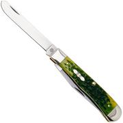 Case Trapper Green Apple Bone 27860, Peach Seed Jig, 6254 SS zakmes