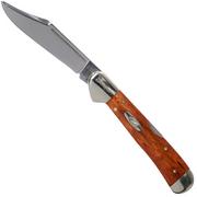 Case Mini Copperlock Smooth Chestnut Bone, 28704, 61749L SS coltello da tasca