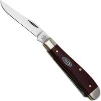 Image for Case Mini Trapper 30461 Smooth Mulberry Synthetic 4207 pocket knife