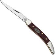 Nóż składany Case Small Texas Toothpick 30462 Smooth Mulberry Synthetic 410096