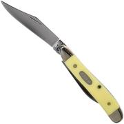 Case Peanut Yellow Synthetic, 00030, 3220 CV coltello da tasca