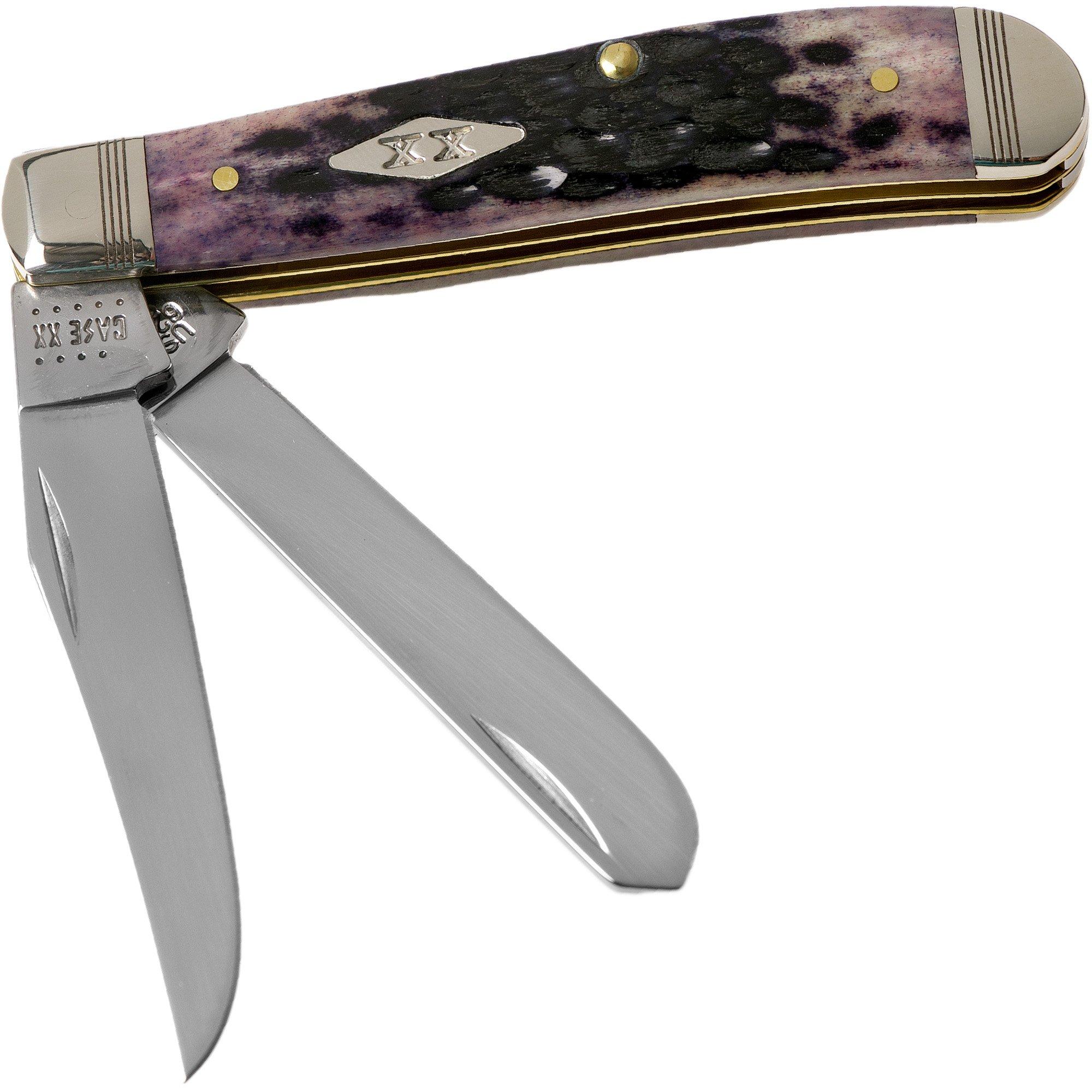 【関税込み】OPEN YY ブラウン Exposed Pocket ベスト Case Mini Trapper Purple Bone, Standard Jig, 31624, 6207 SS