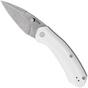 Image for Case Westline, Silver Anodized Aluminum, Drop Point Blade S35VN, 36553 pocket knife