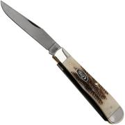Case Trapper 36740 Vintage Bone, PVD Blade V6254 pocket knife