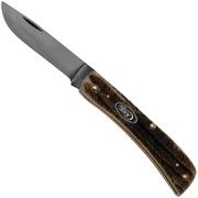 Case Sod Buster Jr 36741 Vintage Bone, PVD Blade V6137 coltello da tasca