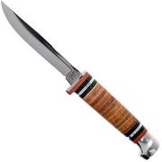 Case Leather Hunter Fixed 00379, M3FINN SS, cuchillo de caza