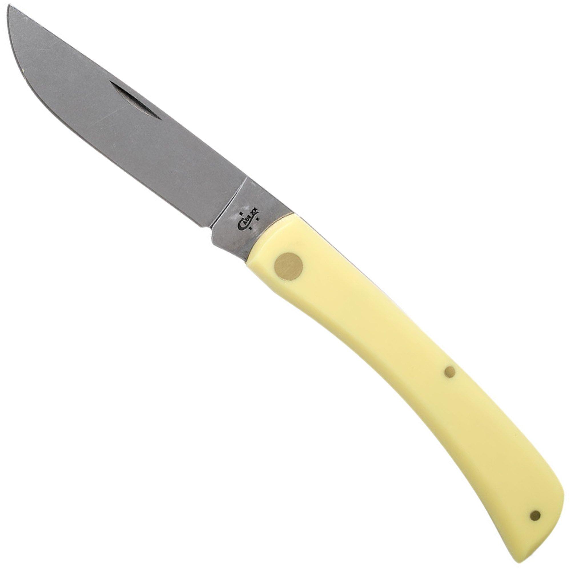 Case Sod Buster Jr Amber Jigged Bone, 30092, 6137 CV pocket knife 