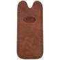 Image for Case Knife Slip 41410 Embossed Genuine Brown Leather, sheath