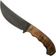 Case Winkler Hambone 43180 Clint Romesha, Curly Maple, Kydex Sheath survival knife
