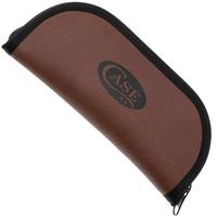 Afbeelding voor Case Taco Pouch 50282 Brown Suede Leather, zakmes pouch