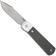 Image pour Case Longhouse 50910 Stonewashed CPM 20CV Black Burlap Micarta, couteau de poche