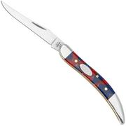 Case Small Texas Toothpick 51003 Smooth Freedom Kirinite, 1010096 SS pocket knife