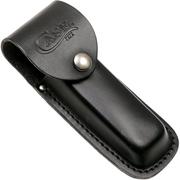 Case Leather Sheath Large 52235 Genuine Black Leather Lederetui